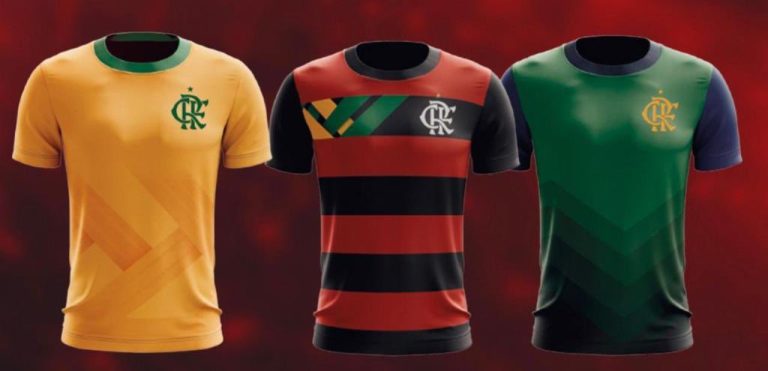 Flamengo abre votação para definir camisa em homenagem a seleção brasileira feminina. Foto: Reprodução/Flamengo