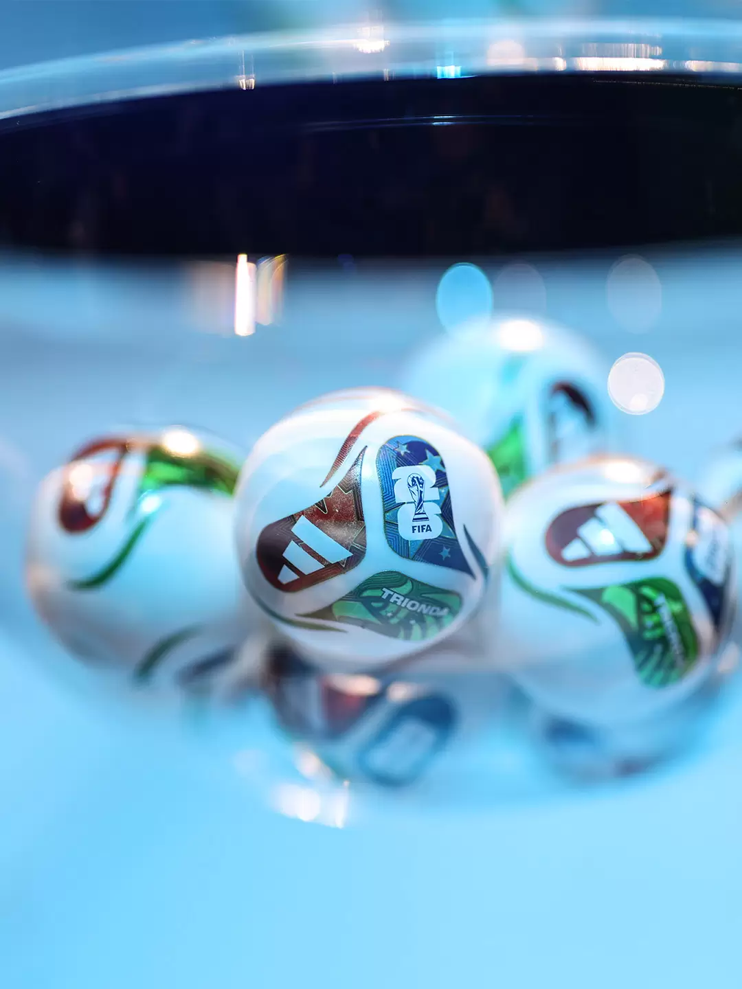 bola do sorteio da Copa do Mundo 2026