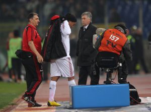 Ancelotti e Ronaldinho Gaúcho no Milan