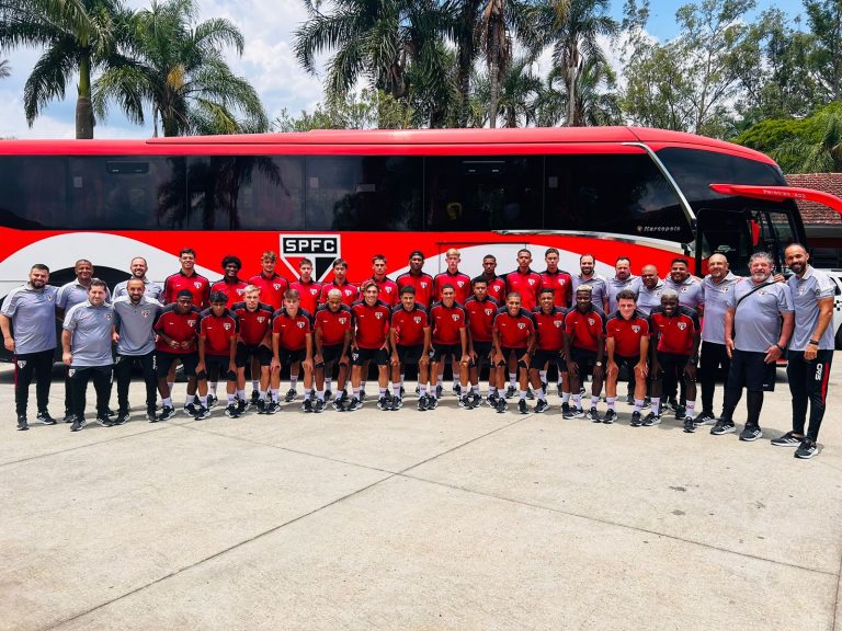 São Paulo elenco Copinha - Foto: Twitter Oficial São Paulo