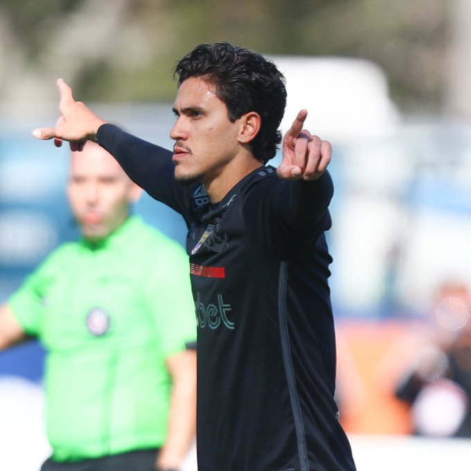 Pedro do Flamengo contra o Philadelphia Union