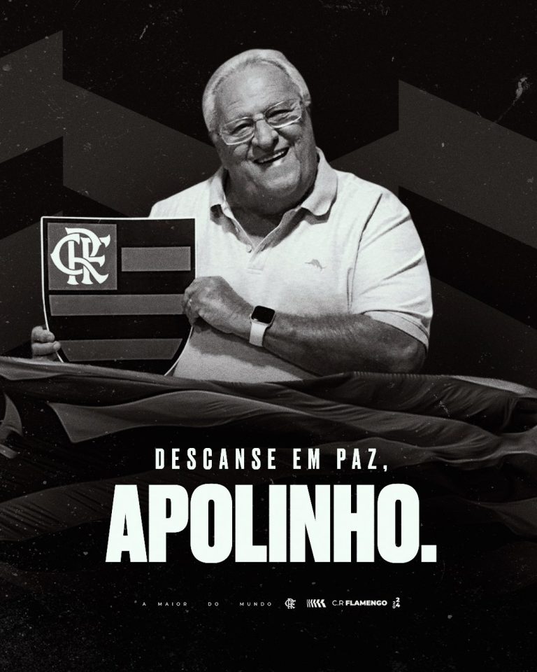 Flamengo presta homenagem a Apolinho