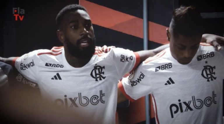 Gerson faz discurso arrepiante antes da goleada do Flamengo diante do Vasco; confira o vídeo