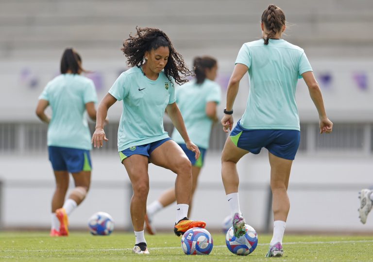 Treino da seleção brasileira