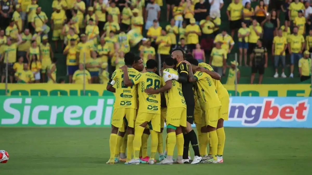 Jogadores do Mirassol