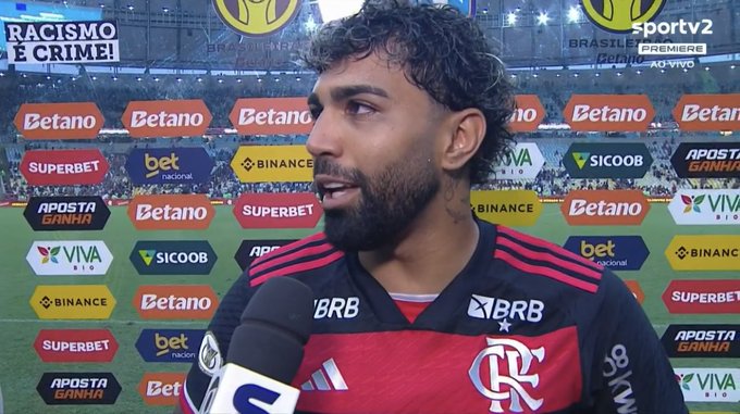 Gabigol fala após despedida do Flamengo