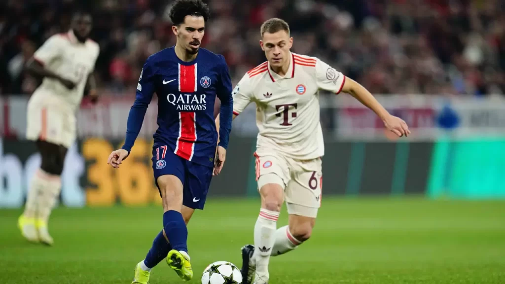 PSG x Bayern de Munique em campo pela Champions