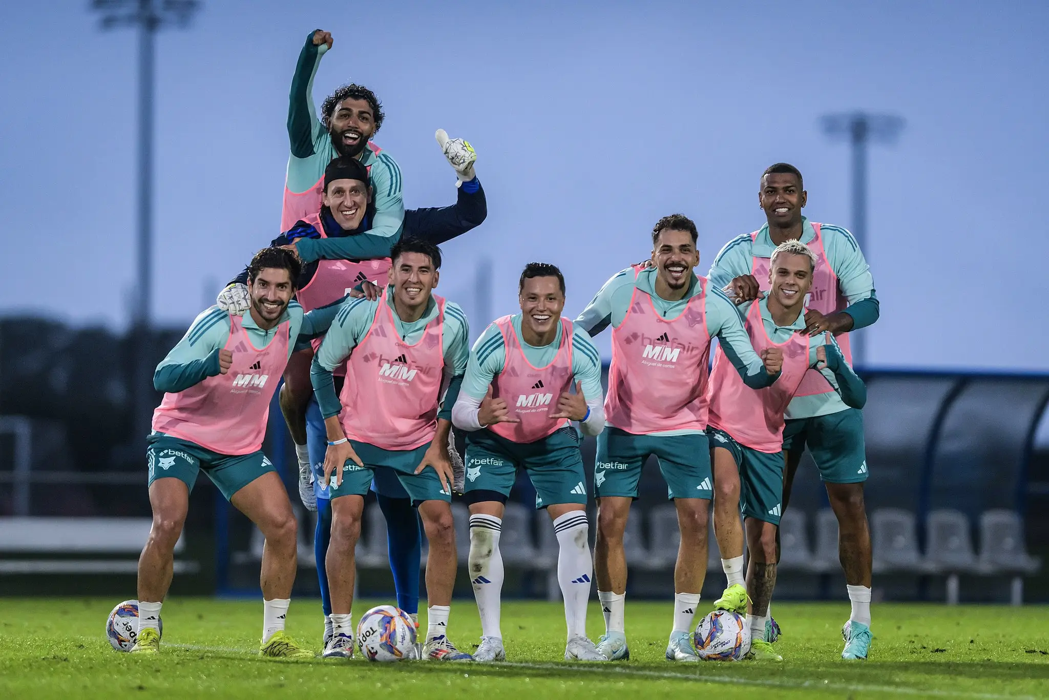 Treino do Cruzeiro nos Estados Unidos