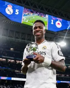 Vinícius Júnior chegou aos 100 gols com a camisa do Real Madrid