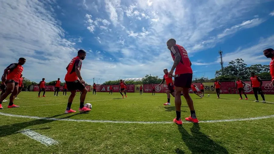 Treino do Internacional