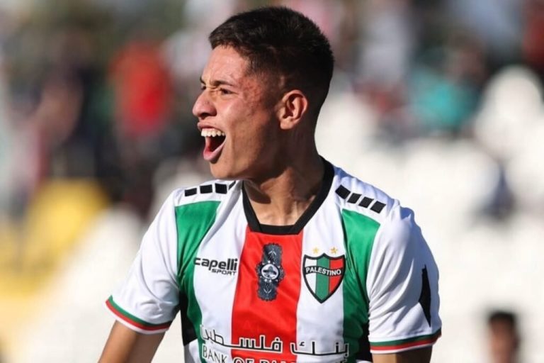 Iván Román do Palestino (Chile)