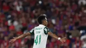 Gol de Estêvão em Cerro Porteño x Palmeiras