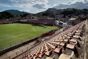 Estádio Castor Cifuentes, em Nova Lima (MG)