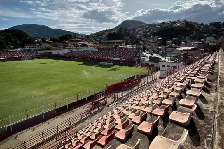 Estádio Castor Cifuentes, em Nova Lima (MG)