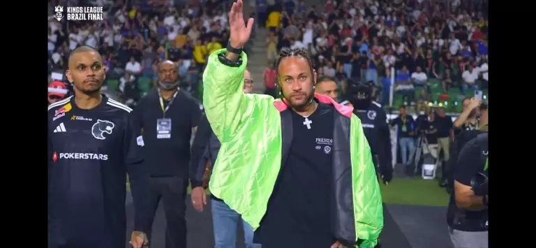 Neymar na final da Kings League 2025