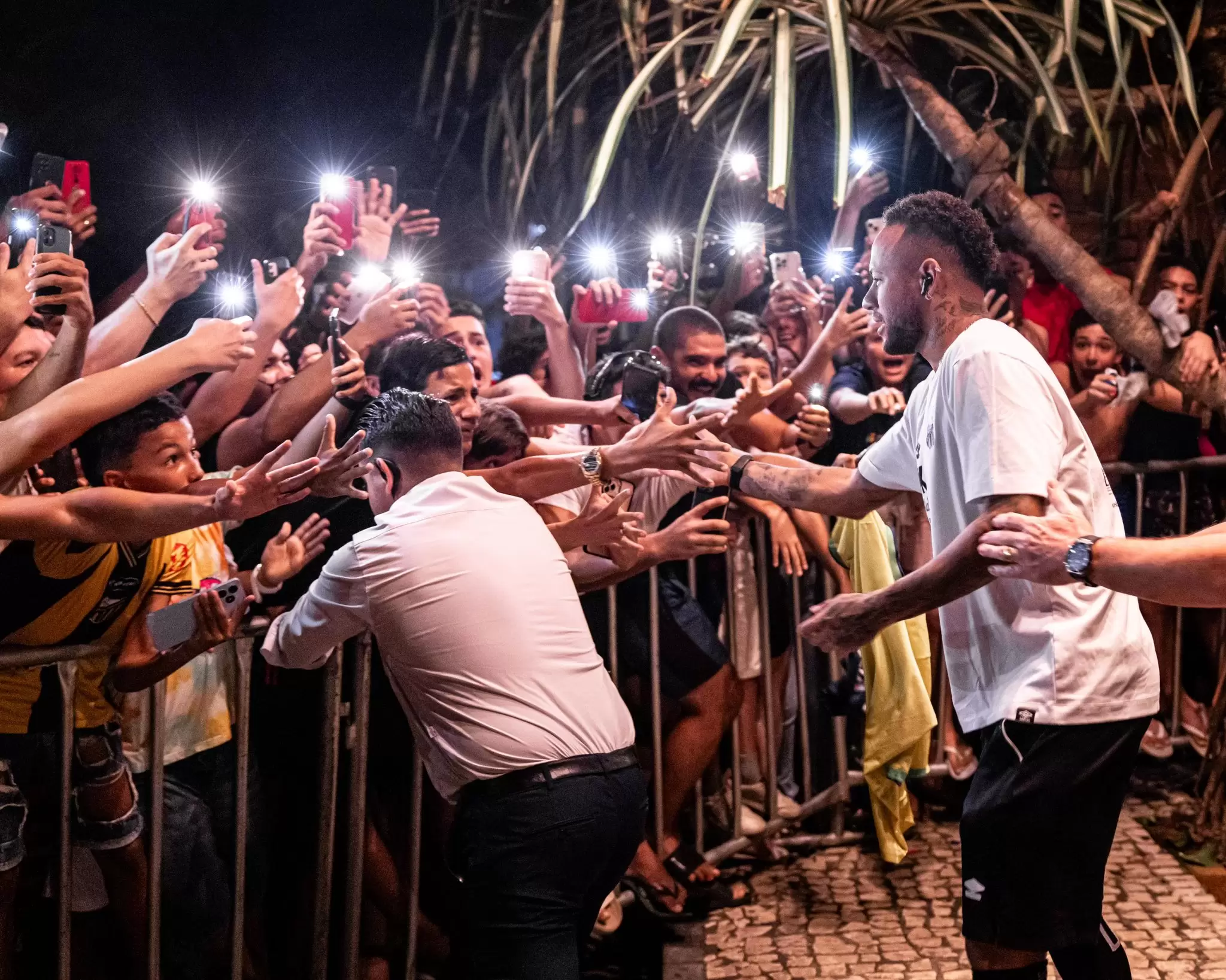Neymar e os fãs