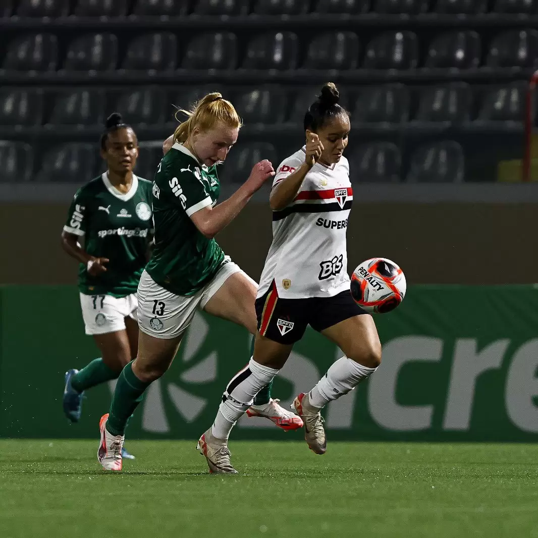 Palmeiras vence São Paulo no Paulistão feminino