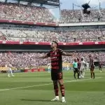 Danilo comemorando gol contra o Chelsea na Copa do Mundo de Clubes 2025