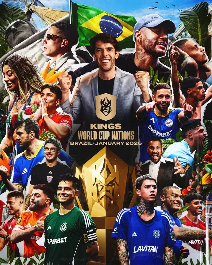Kings League terá a Copa do Mundo no Brasil em janeiro