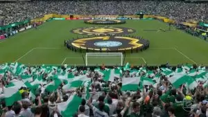 Torcida do Palmeiras em Nova Jersey