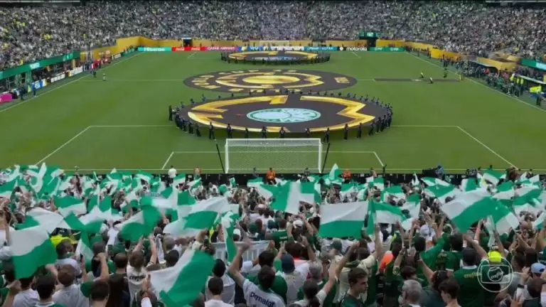 Torcida do Palmeiras em Nova Jersey
