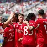 Benfica venceu o Bayern de Munique por 1 x 0