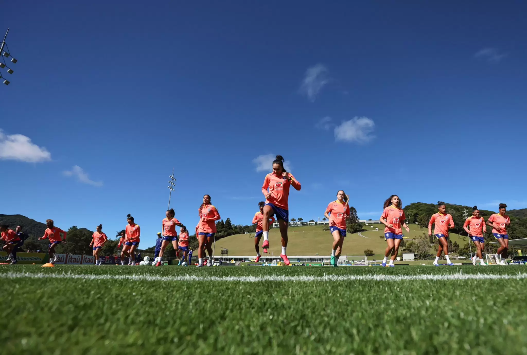 Treino Seleção Brasileira Feminina