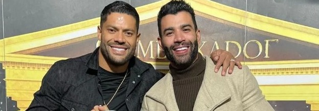 Hulk e Gusttavo Lima