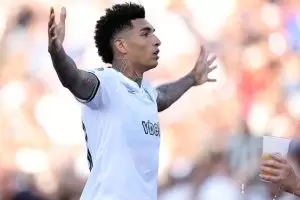 Igor Jesus em PSG x Botafogo pela Copa do Mundo de Clubes