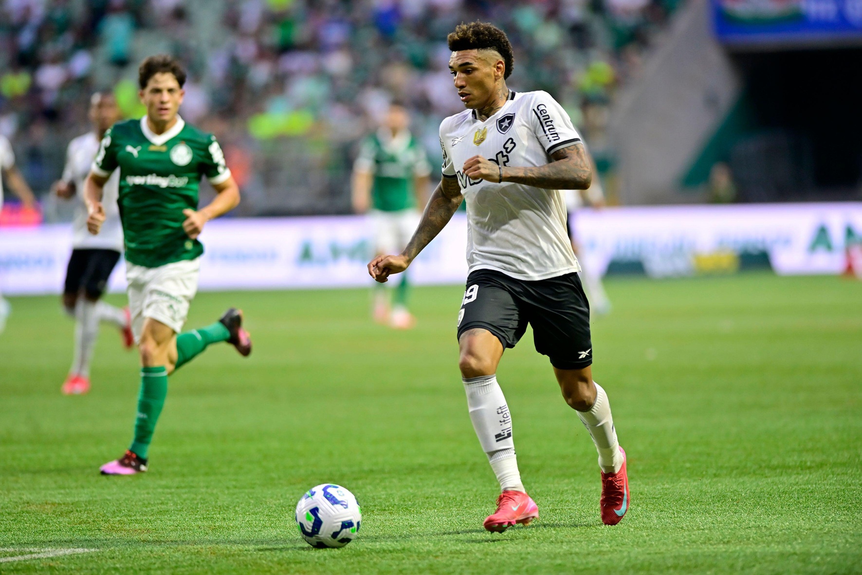 Igor Jesus em Palmeiras x Botafogo
