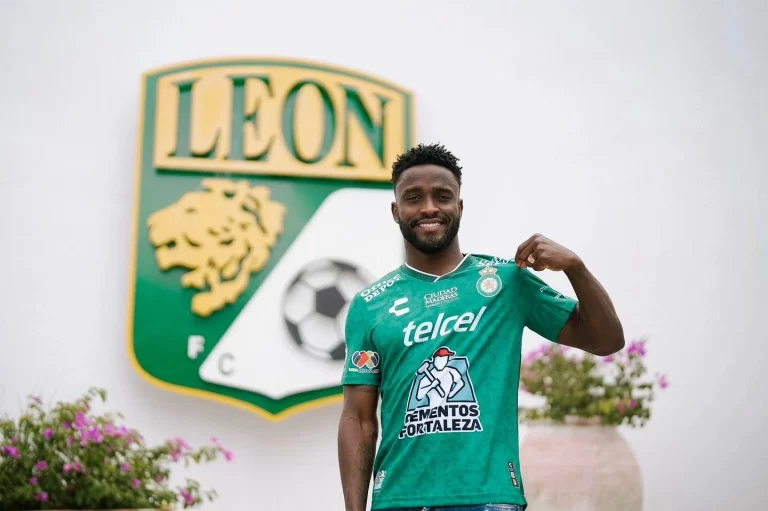 Stiven Mendoza, atacante do León-MEX. Foto: Divulgação/León