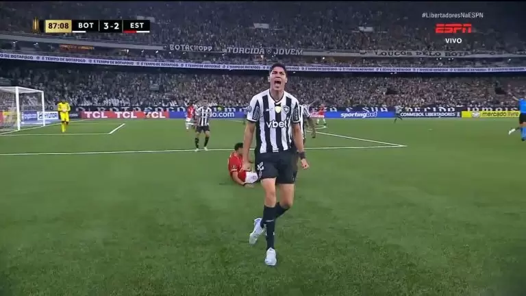 Jair em campo pelo Botafogo