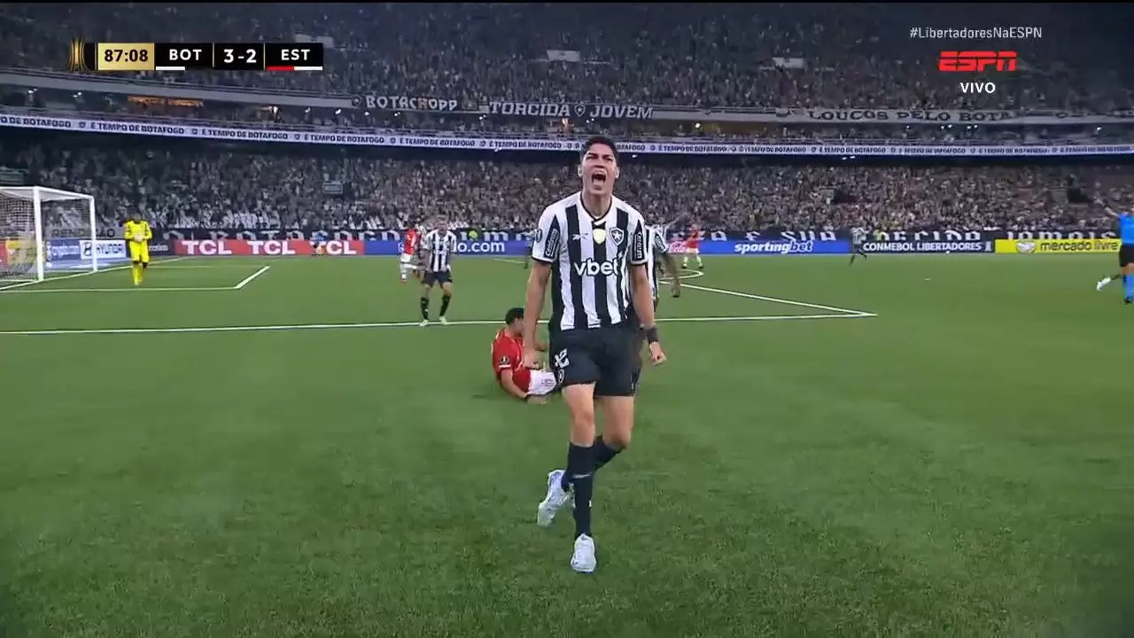 Jair em campo pelo Botafogo