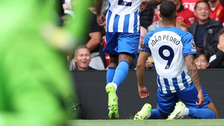 João Pedro marca segundo gol com a camisa do Brighton