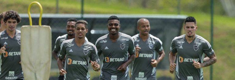 Jogadores do Atlético-MG