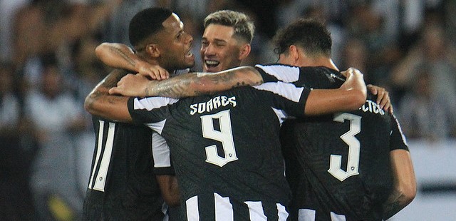 Jogadores do Botafogo