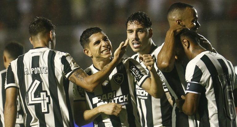 Jogadores do Botafogo