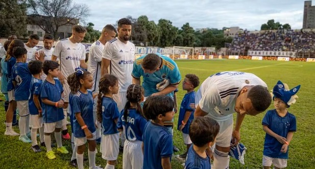 Jogadores do Cruzeiro