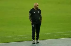 Jorge Sampaoli em passagem pelo Atlético-MG em 2020