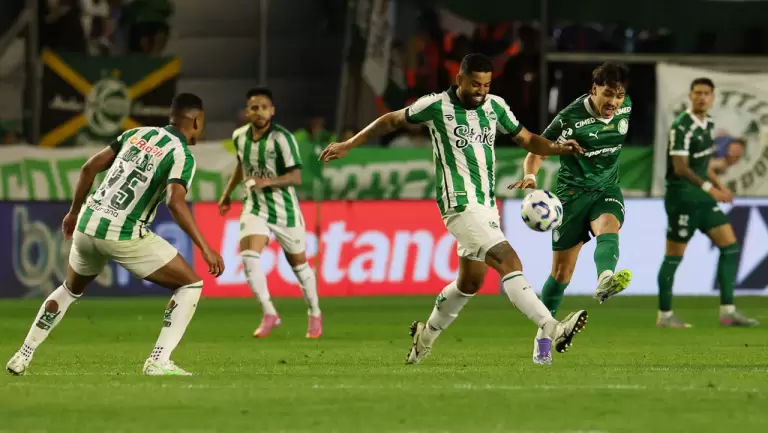 Juventude x Palmeiras pelo Brasileirão 2025