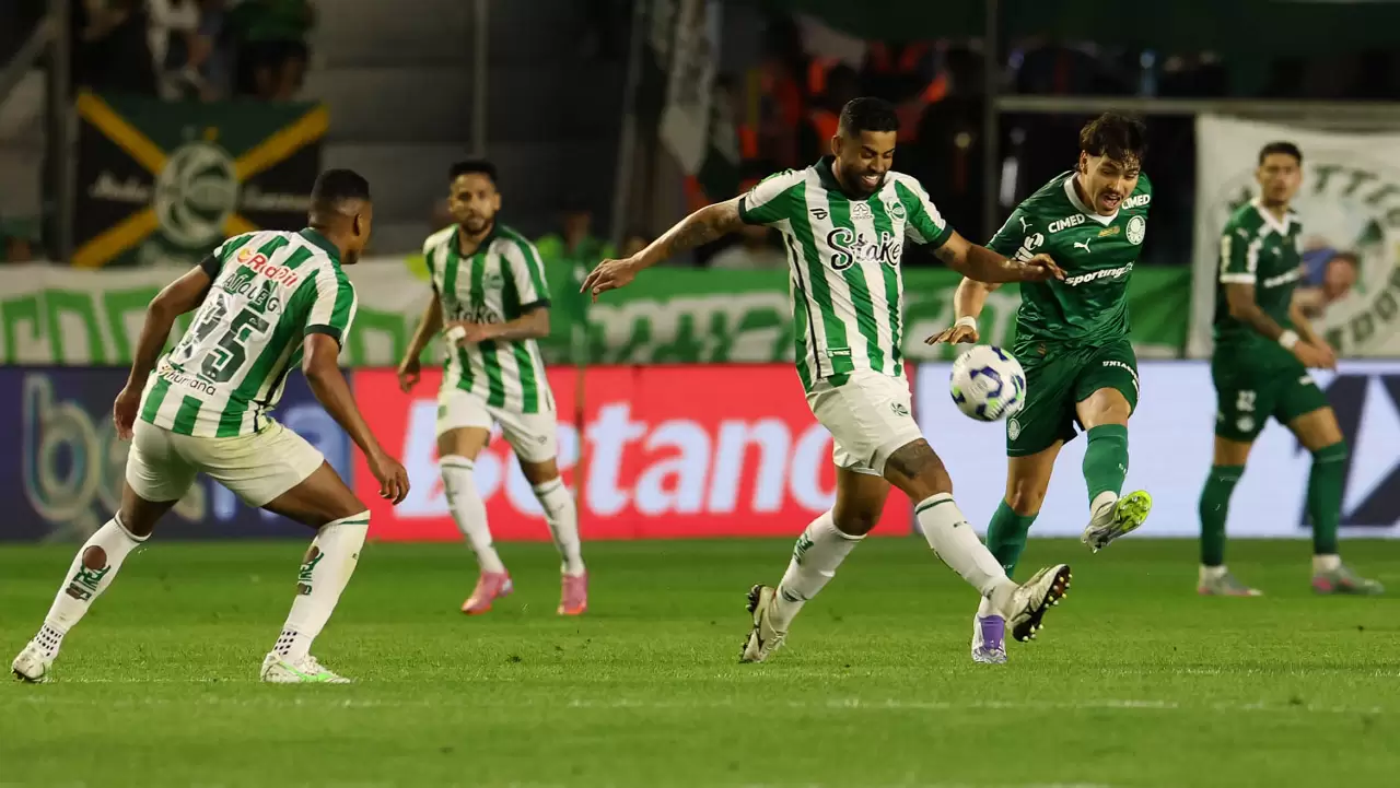 Juventude x Palmeiras pelo Brasileirão 2025