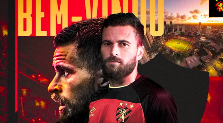 Apresentação de Lucas Lima com a camisa do Sport Recife