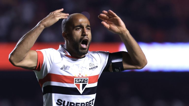 Lucas Moura é um dos destaques do São Paulo neste Brasileirão. Foto: Divulgação / AGIF / Alamy Stock Photo