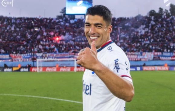 Luis Suárez, no Nacional do Uruguai