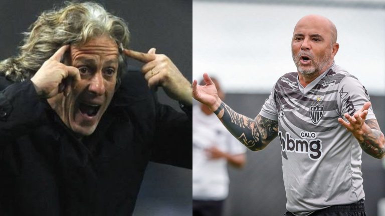 Jorge Jesus x Jorge Sampaoli: confira a comparação dos números recentes dos treinadores