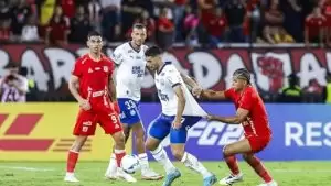 Michel Araujo em América de Cali x Bahia