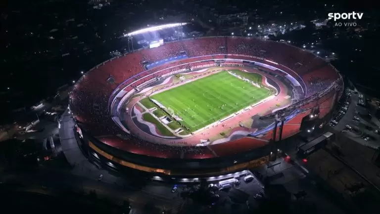 Morumbis praticamente vazio em São Paulo x Ceará pelo Brasileirão 2025