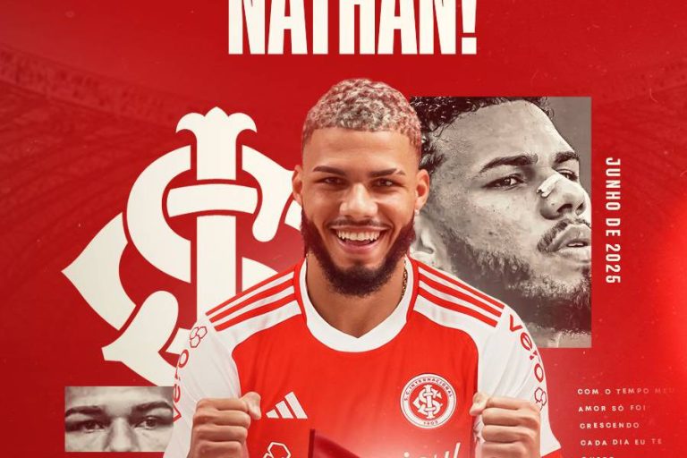 Inter anunciou a contratação de Nathan