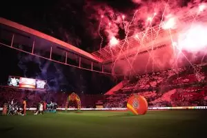 Neo Química Arena durante o jogo de ida da Final da Copa do Brasil 2025 entre Corinthians e Vasco