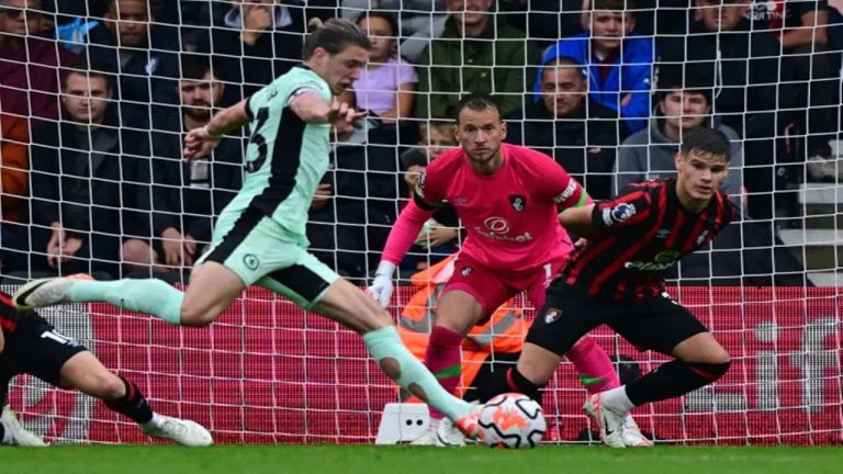 Neto se destaca em empate do Bournemouth contra o Chelsea